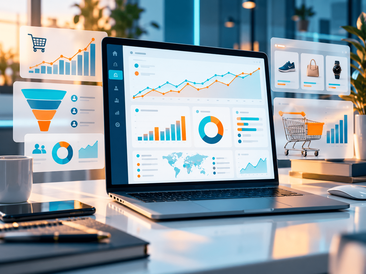 Analyse des performances e-commerce avec Google Analytics Analyse des performances d’une boutique e-commerce avec Google Analytics