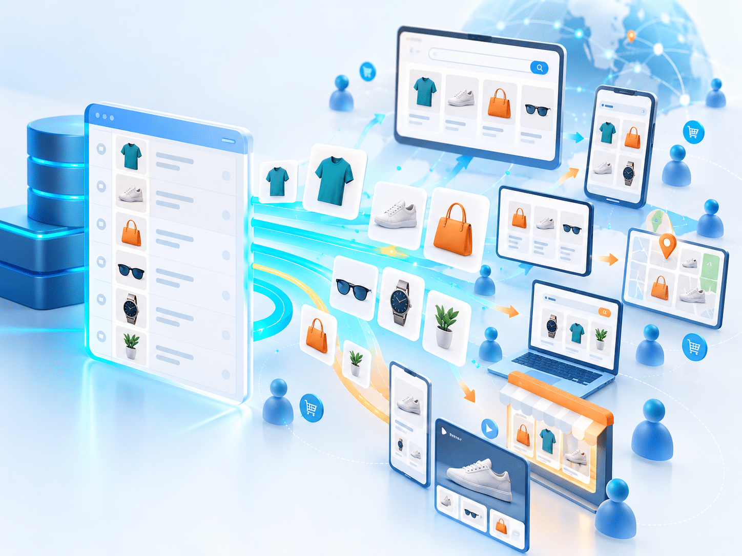 Catégories et fiches produits e-commerce Catégories et fiches produits optimisées pour la vente en ligneDes pages produits claires et structurées pour faciliter le choix, rassurer les visiteurs et favoriser l’achat.